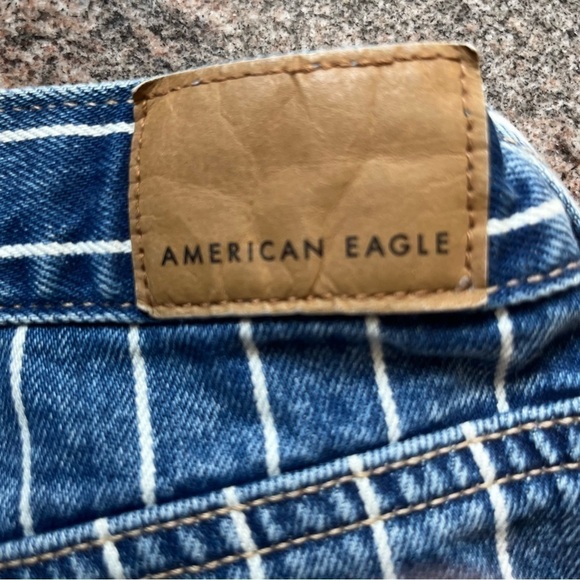AMERICAN Eagle Pinstripe Jeans size 2 - Picture 6 of 6